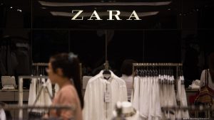 imagen de una tienda de Zara